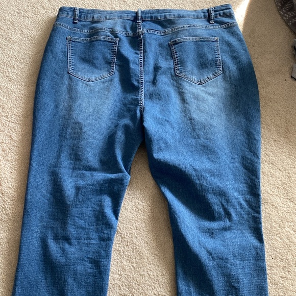 Ashley Stewart distressed jeans size 24 - Picture 8 of 9